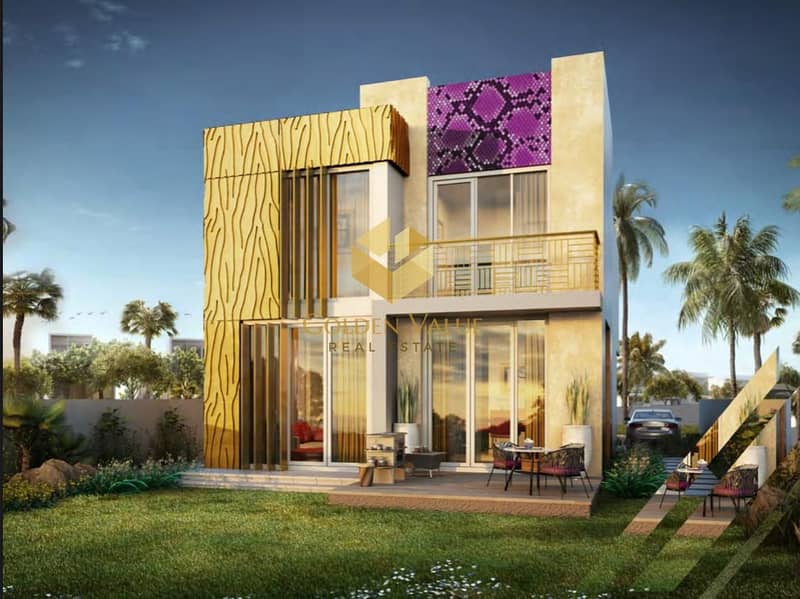 Super Luxury 3 Beds Townhouse Branded by Cavalli |5 Years Payment Plan