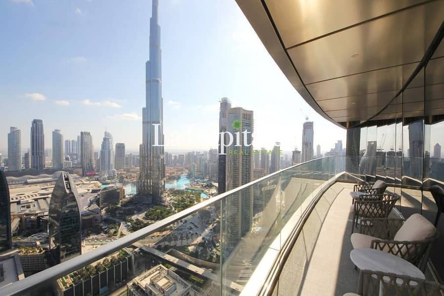 Luxury Penthouse | Burj Khalifa View | High Floor