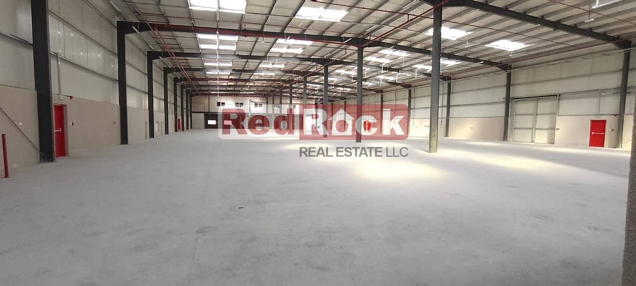 Independent 34570 Sqft Warehouse with 500 KW for Sale in DIP