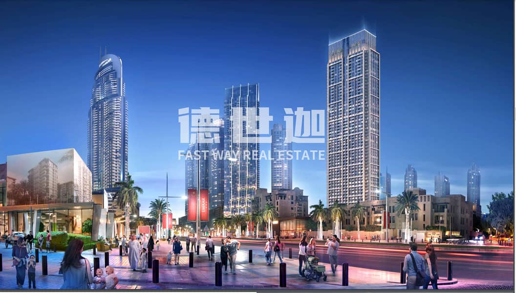 位于迪拜市中心，皇家塔楼 1 卧室的公寓 1300000 AED - 5133657