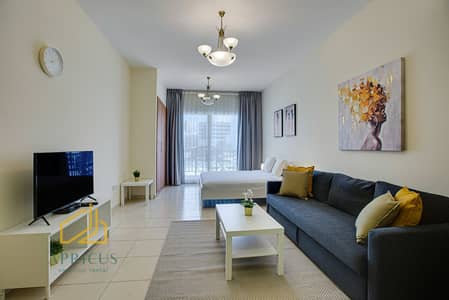 Studio for Rent in Jumeirah Village Circle (JVC), Dubai - Ample Comfort: Spacious Studio Apartment in Magnolia 2, JVC