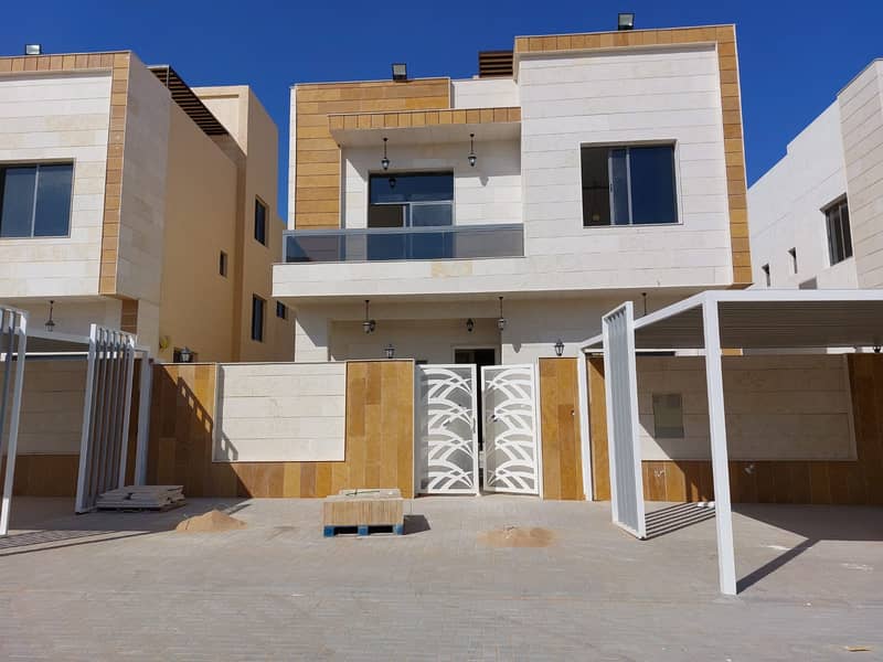 Villa for sale in the most prestigious areas of Ajman, all services are available Own it today and pay the first installment after the first month of
