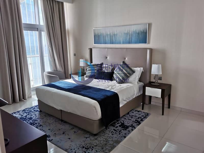 Spacious 2BR | Fully Furnished | Partial Burj View