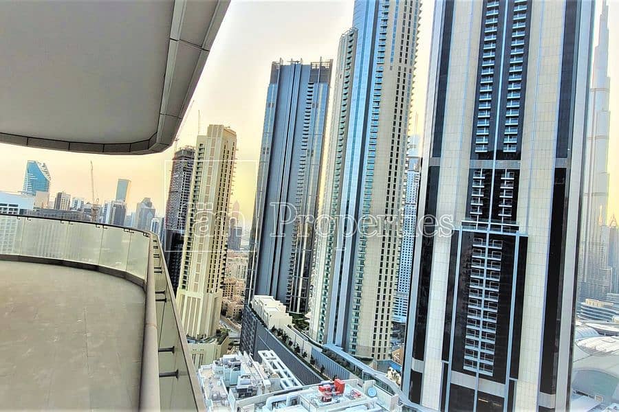 7 Brand new | 2 parking | partial Burj view