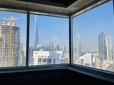 Office for Sale in Business Bay, Dubai - Burj Khalifa View | Corner Unit| High Floor|