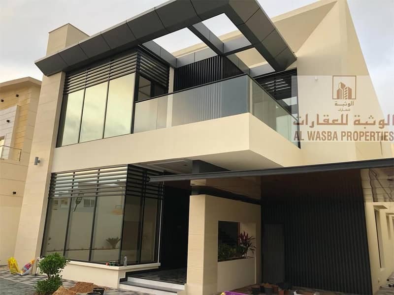 Modern luxury design villa in a excellent location Ajman Al Rowdha 1 Area