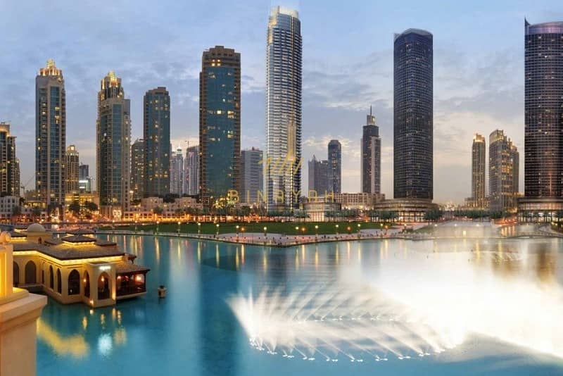 Full Burj and Fountain View| Pay 25% and Move in