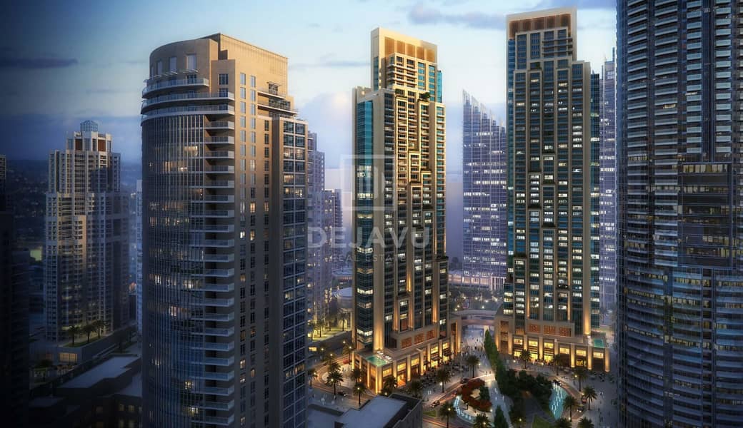 شقة في آكت ون،آكت ون | آكت تو،منطقة دار الأوبرا،وسط مدينة دبي 1 غرفة 1446743 درهم - 5639439