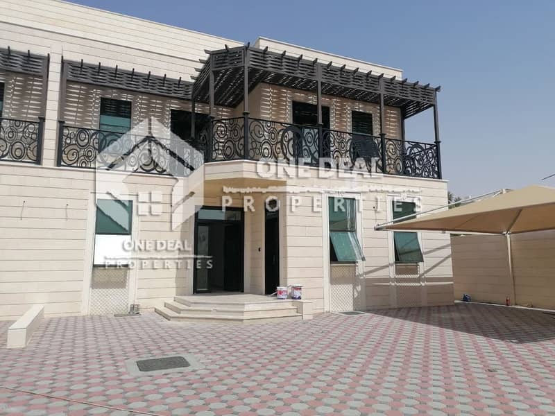 Marvelous NEW Seperate Entrance | 5Master Villa in AL Tawia Al Ain