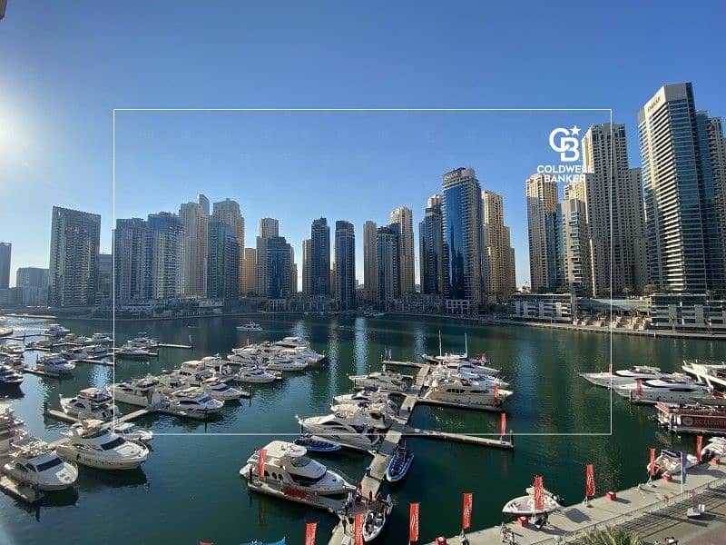 Upgraded Unit Stuning View of Dubai Marina best layout