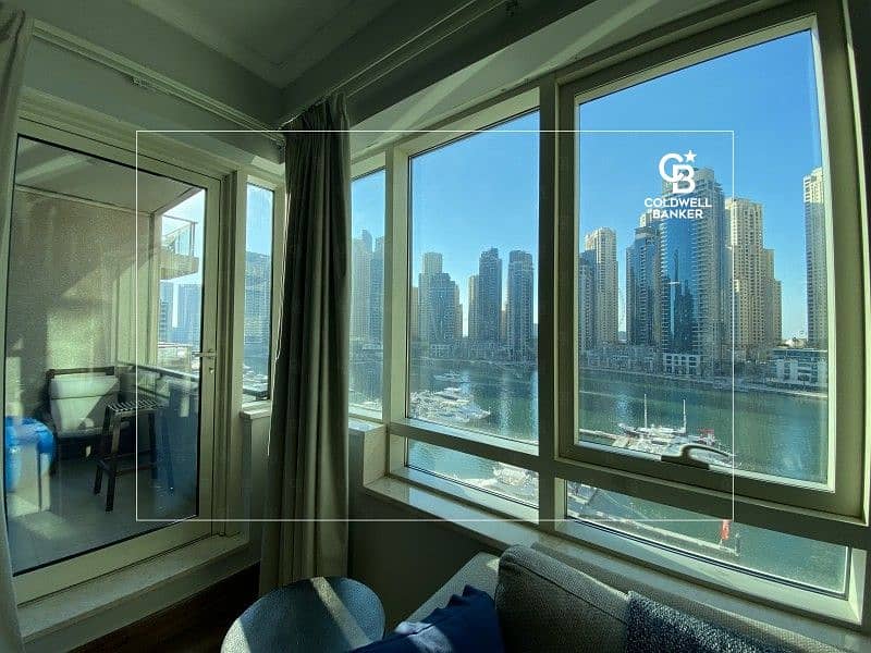 6 Upgraded Unit Stuning View of Dubai Marina best layout