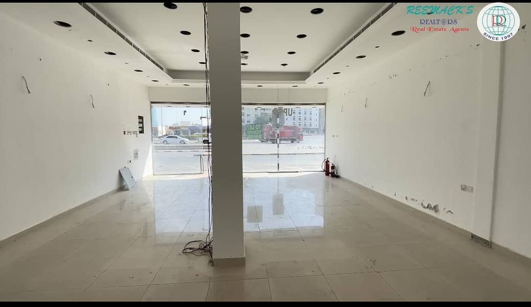 970SQFT AND 1500SQFT SHOP AVAILABLE IN NABBA AREA ALONG THE CLOCK TOWER R/A