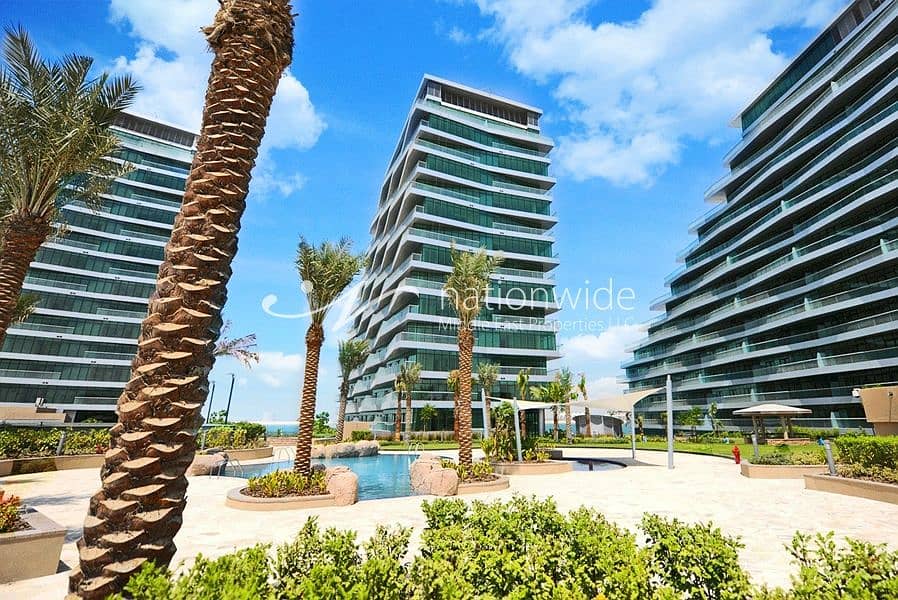 位于阿拉哈海滩，阿尔班达尔，阿尔纳西姆，阿尔纳西姆公寓A座 3 卧室的公寓 230000 AED - 5644550