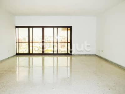شقة 3 غرف نوم للايجار في شارع المطار، أبوظبي - شقة في برج المنهل شارع المطار 3 غرف 75000 درهم - 5686466