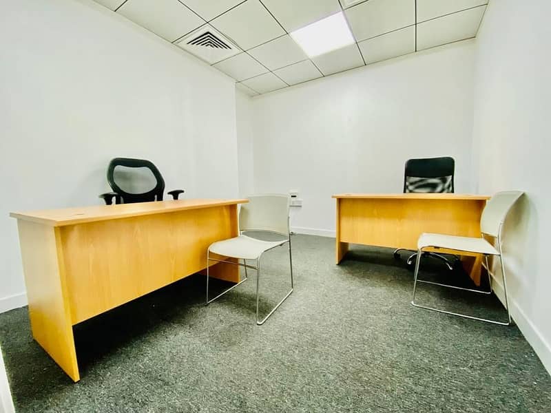 Cheapest Furnished Office Space  With Free Wi-Fi