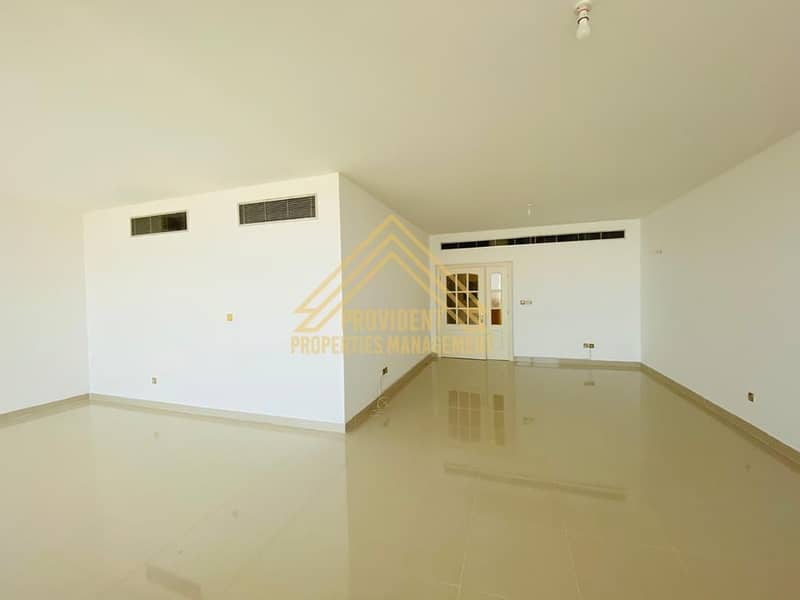 Spacious 3 BR Apartment + maid room with Beautiful Sea View