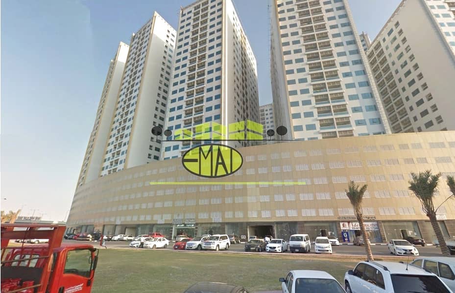 3 BED HALL OPEN VIEW IN AJMAN PEARL TOWERS NEAR ETISALAT