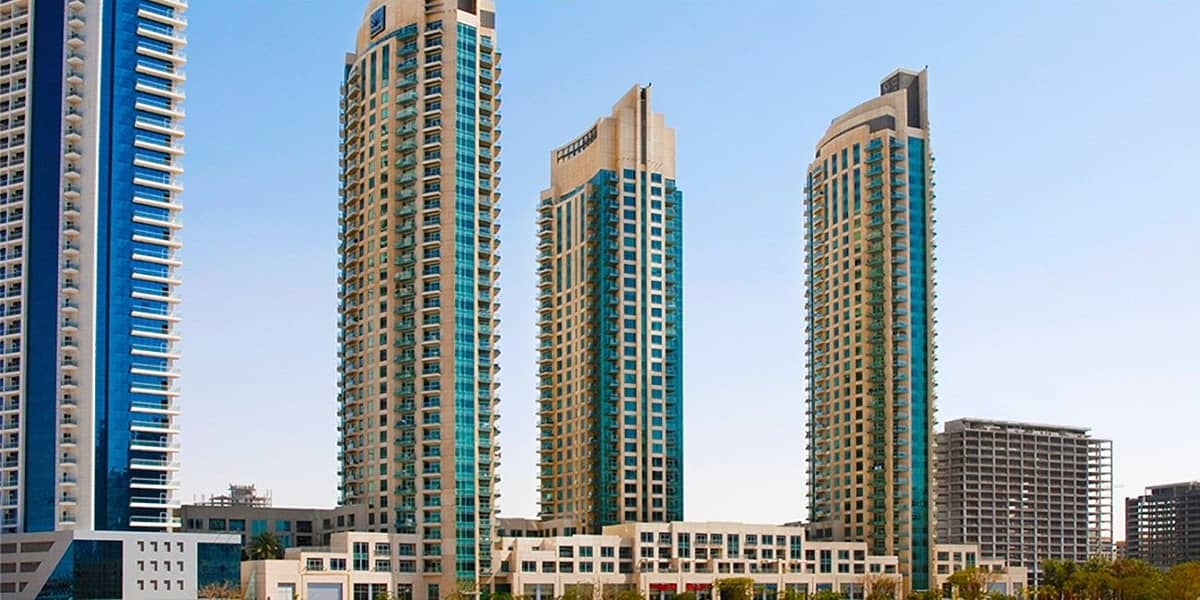 位于迪拜市中心，景观高塔，景观高塔A座 2 卧室的公寓 110000 AED - 5652404