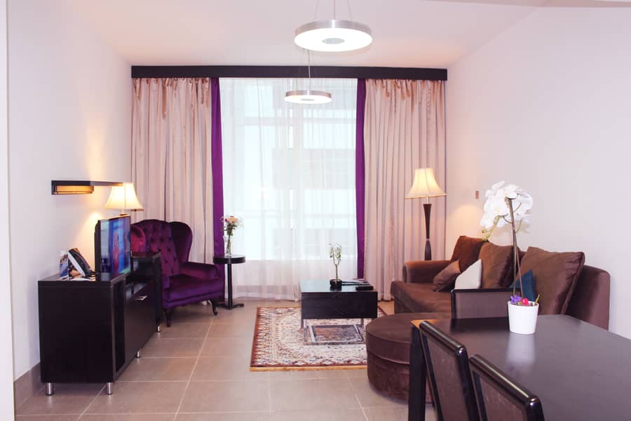 Deluxe One-Bedroom Hotel Apartments @ Al Diar Sawa Hotel Apartments
