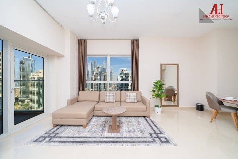 Апартаменты в отеле в Дубай Марина，Сафеер Тауэр, 2 cпальни, 240000 AED - 5689972