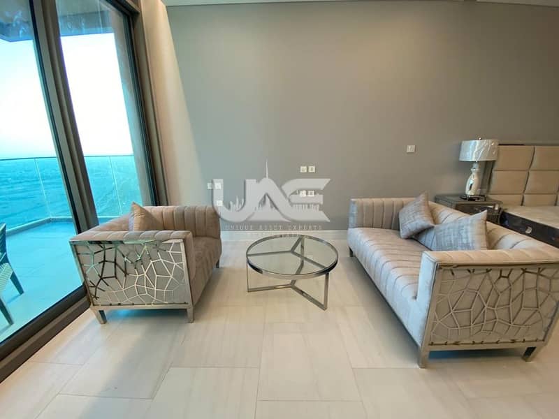 Fully Furnished Studio in SLS | Full Burj Khalifa View | Customized Furnishing