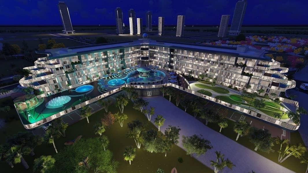 位于迪拜影城，萨马纳高尔夫大道 的公寓 385000 AED - 4889010