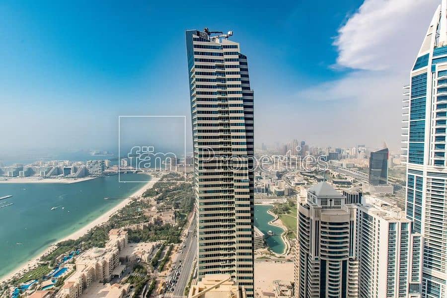 位于迪拜码头，精英公寓 4 卧室的顶楼公寓 3100000 AED - 4968702