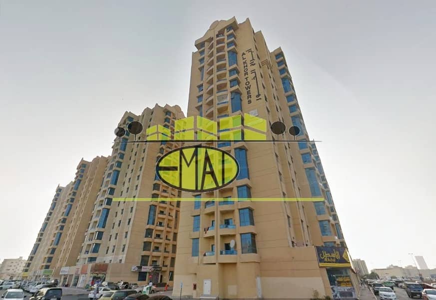 Al Khor Towers: 2 Bed Hall and Maid room (1450 sqft)