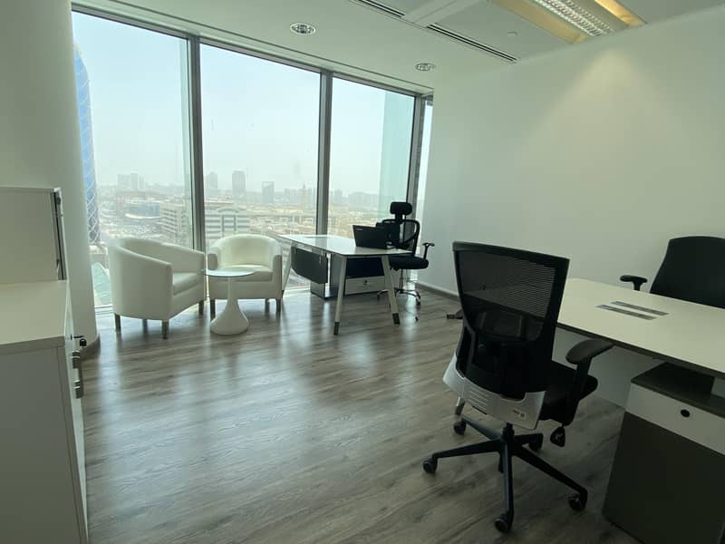 Executive Furnished Office - with all amenities-High View - Linked with Metro