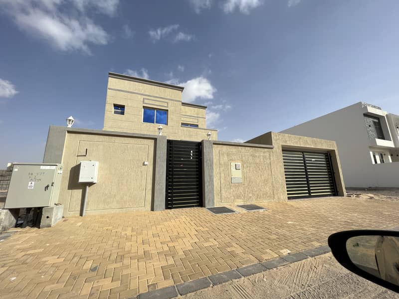 VILLA AVAILBLE FOR RENT 4 BEDROOMS WITH HALL IN AL ZAHYA AJMAN FOR 70,000 YEALRY