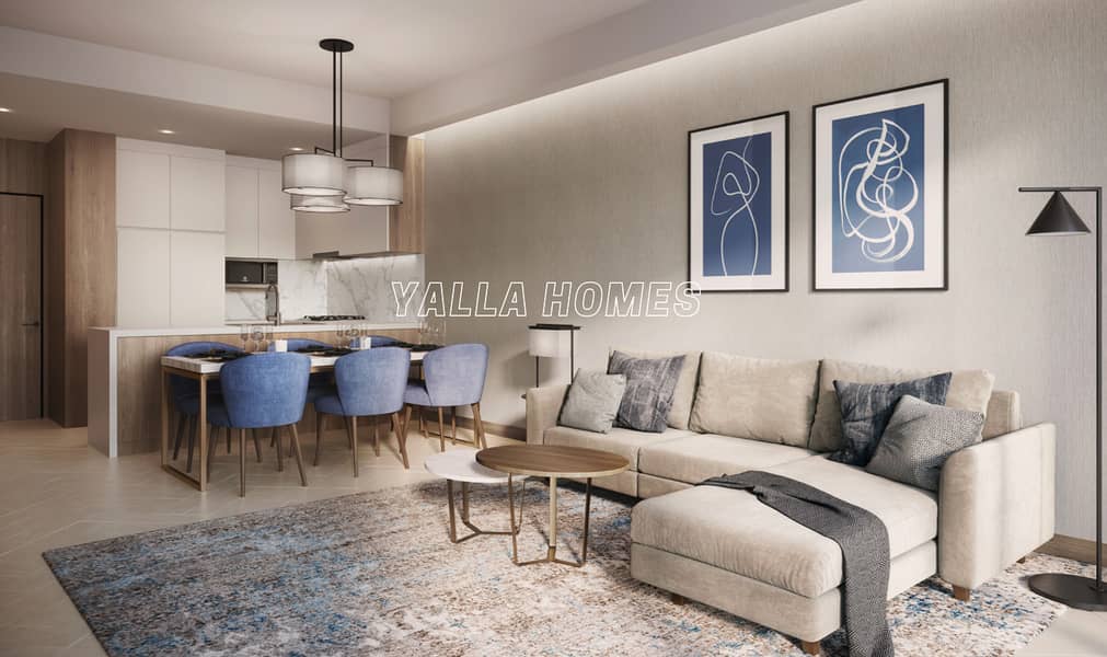 Ultra Luxurious serviced apartment on high floor with full Burj Khalifa View