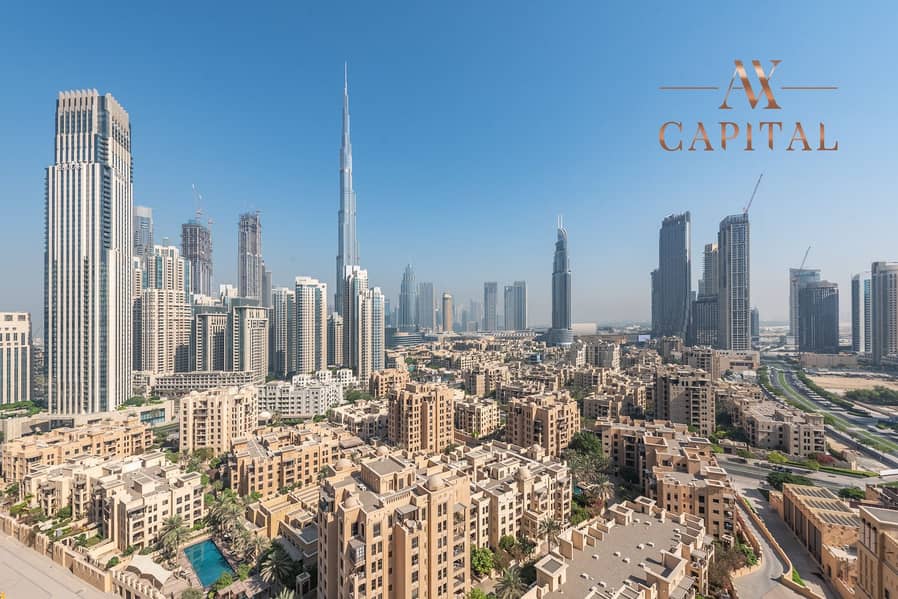 Brand New 2BR | Corner layout | Burj Khalifa view