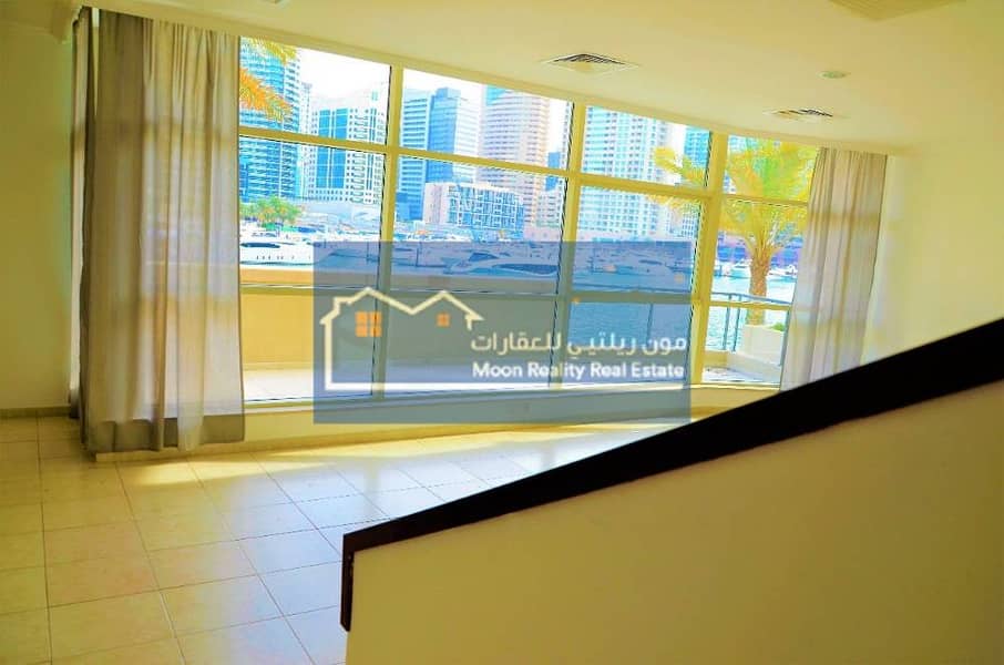 Al Sahab 3 Bedrooms With Maids and Store Room, Villa Duplex, Full Marina View From All Rooms