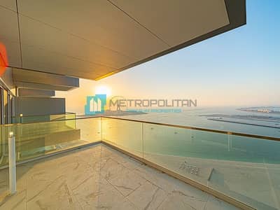 2 Bedroom Flat for Rent in Jumeirah Beach Residence (JBR), Dubai - Outstanding Sea View | High Floor | Vacant Soon