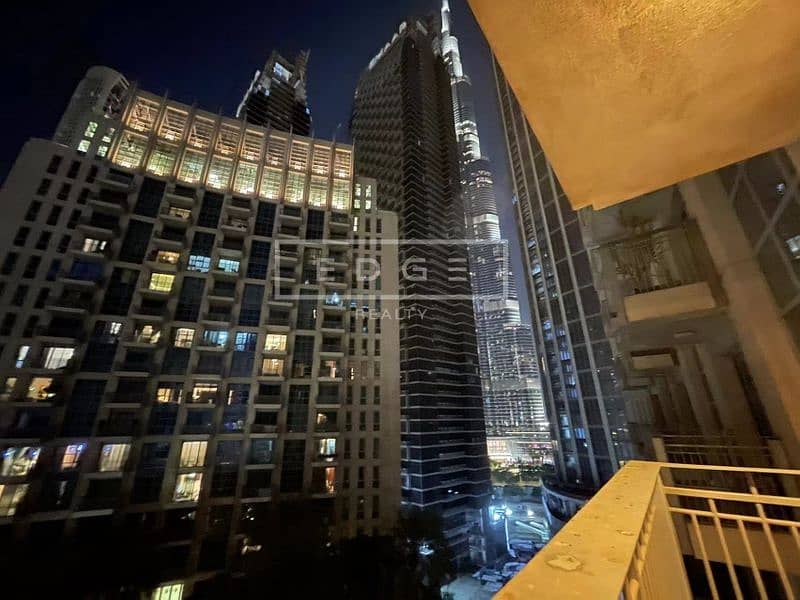 Spacious | 1 BR | Burj Khalifa View | Great Investment