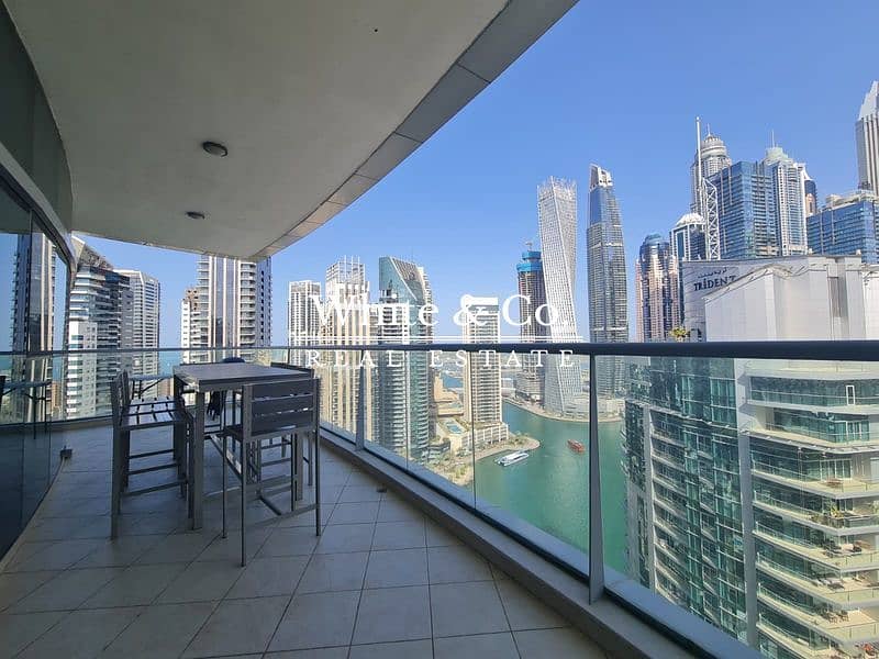 位于迪拜码头，三叉戟海洋景观大楼，三叉戟滨海公园海洋大厦 2 卧室的公寓 2950000 AED - 5701684