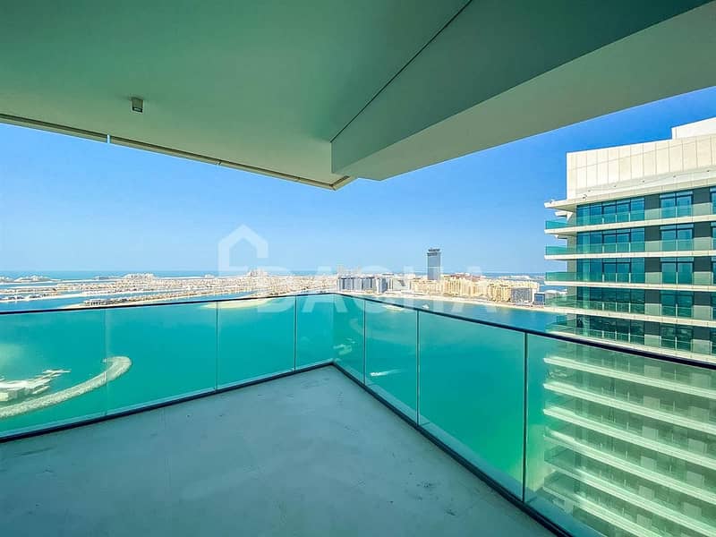 شقة في بيتش فيستا،إعمار الواجهة المائية،دبي هاربور‬ 3 غرف 450000 درهم - 5702061