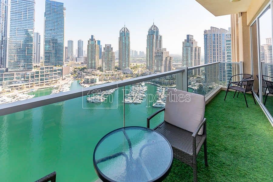 Stunning Marina  And Sea View| Large 3BR Apartment