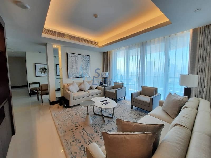 位于迪拜市中心，谦恭市中心酒店（湖畔酒店） 2 卧室的酒店式公寓 400000 AED - 5684897