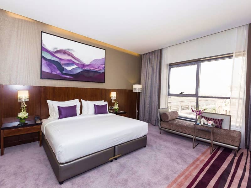 4 Star Hotel next to MOE | Furnished Classic Room | Flora Al Barsha | FREE Dewa, WiFi and Parking