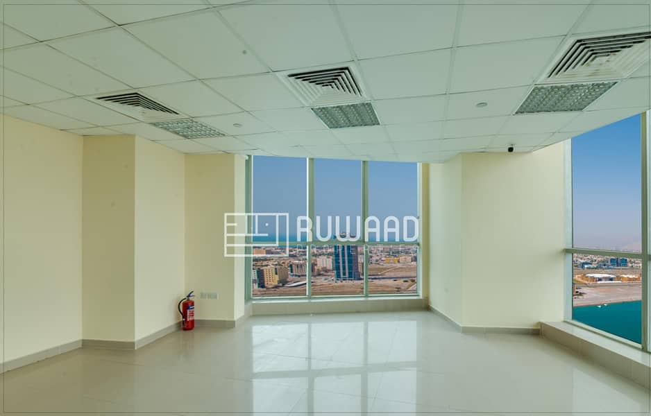 Amazing  Sea view  Office space in julphar towers