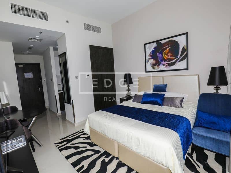 Fully furnished | Studio | Pool View | Well Maintained