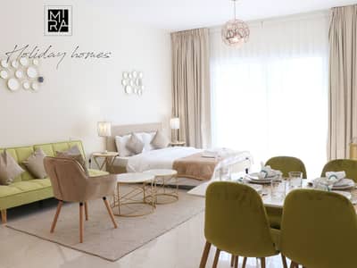 Studio for Rent in Business Bay, Dubai - Stylish Studio with sofa bed - AG tower -  Free parking