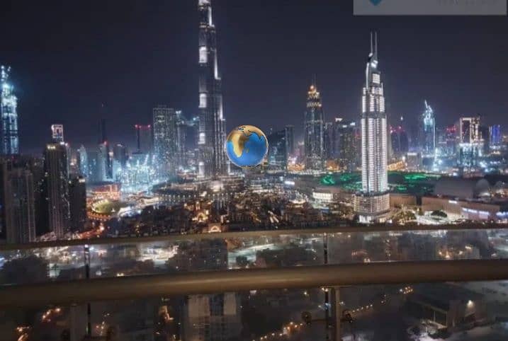 Only Residential Unit|| Burj Khalifa View|| High Floor|| No VAT
