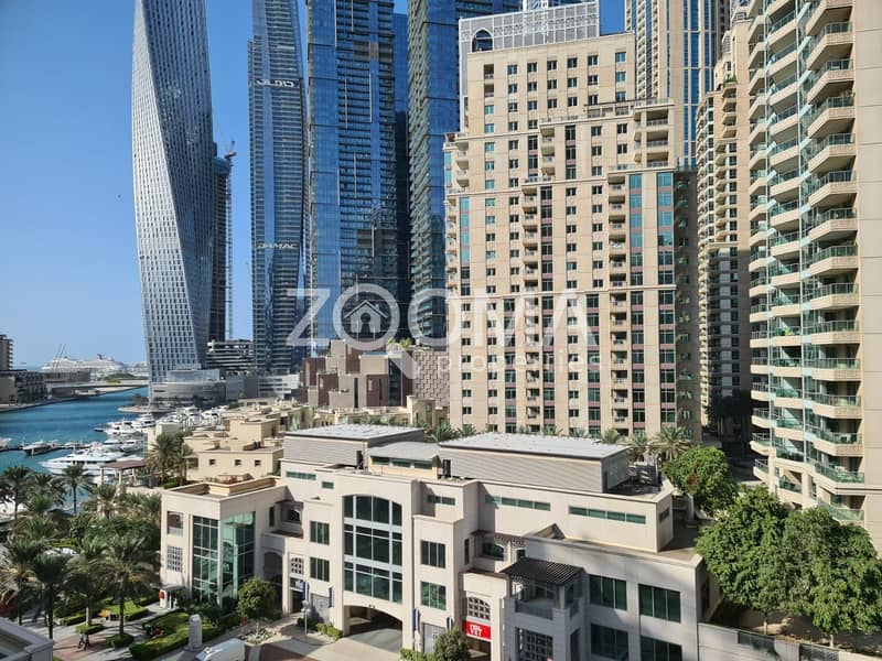 位于迪拜码头，迪拜滨海大厦（怡玛6号大厦），阿尔梅克大厦 1 卧室的公寓 126000 AED - 5705757