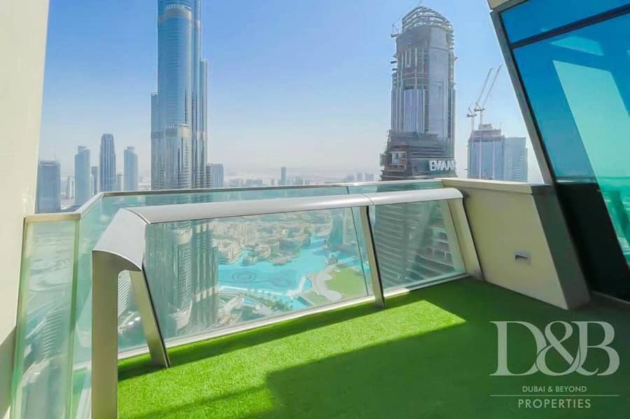 Hot Deal | High Floor| Burj & Fountain View