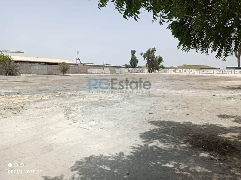 (Tax Free) 80,000 sq,ft Open Land Available for Rent in Ras Al Khor