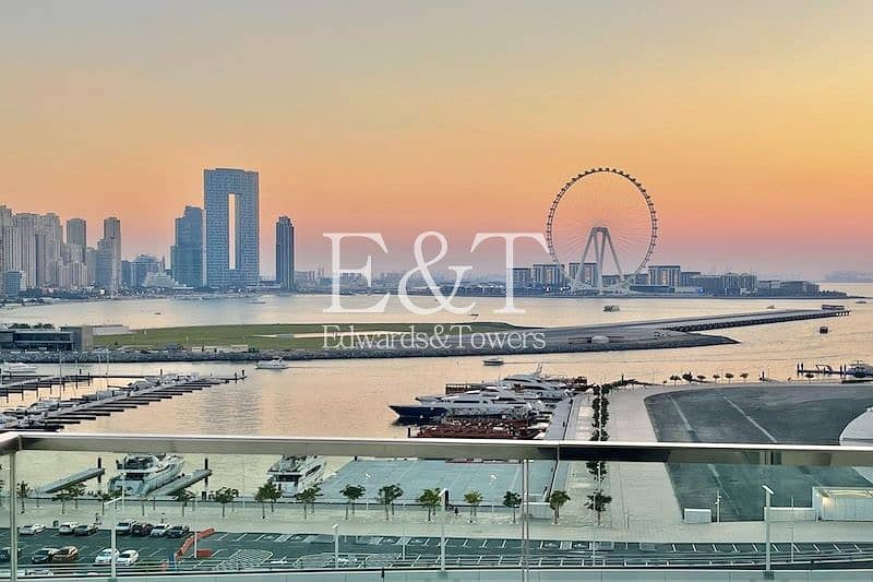 位于迪拜港，艾玛尔海滨社区，日出海湾公寓 3 卧室的公寓 6150000 AED - 5515727
