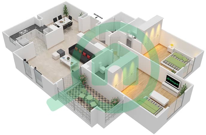 Unit 2
Ground Floor