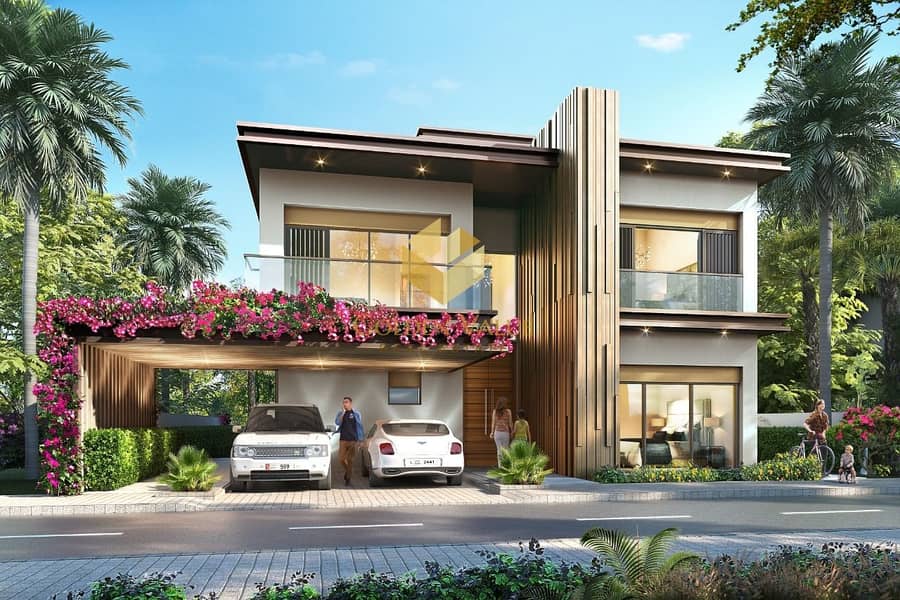 Water Front Independent Luxurious Villa  | 3 Years Payment Plan | Privet Lagoon Beach